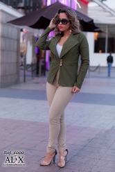 5000 - Chaqueta Blazer Verde militar